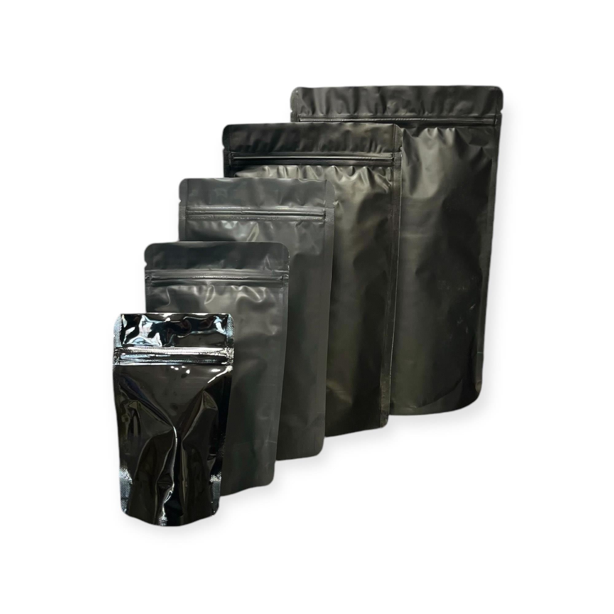 Mat Siah Alüminyum Doypack 11x18 100 Adet