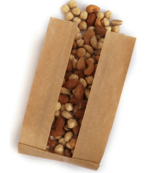 Pencereli Kraft Kese Kağıdı 12x20 1 Kg