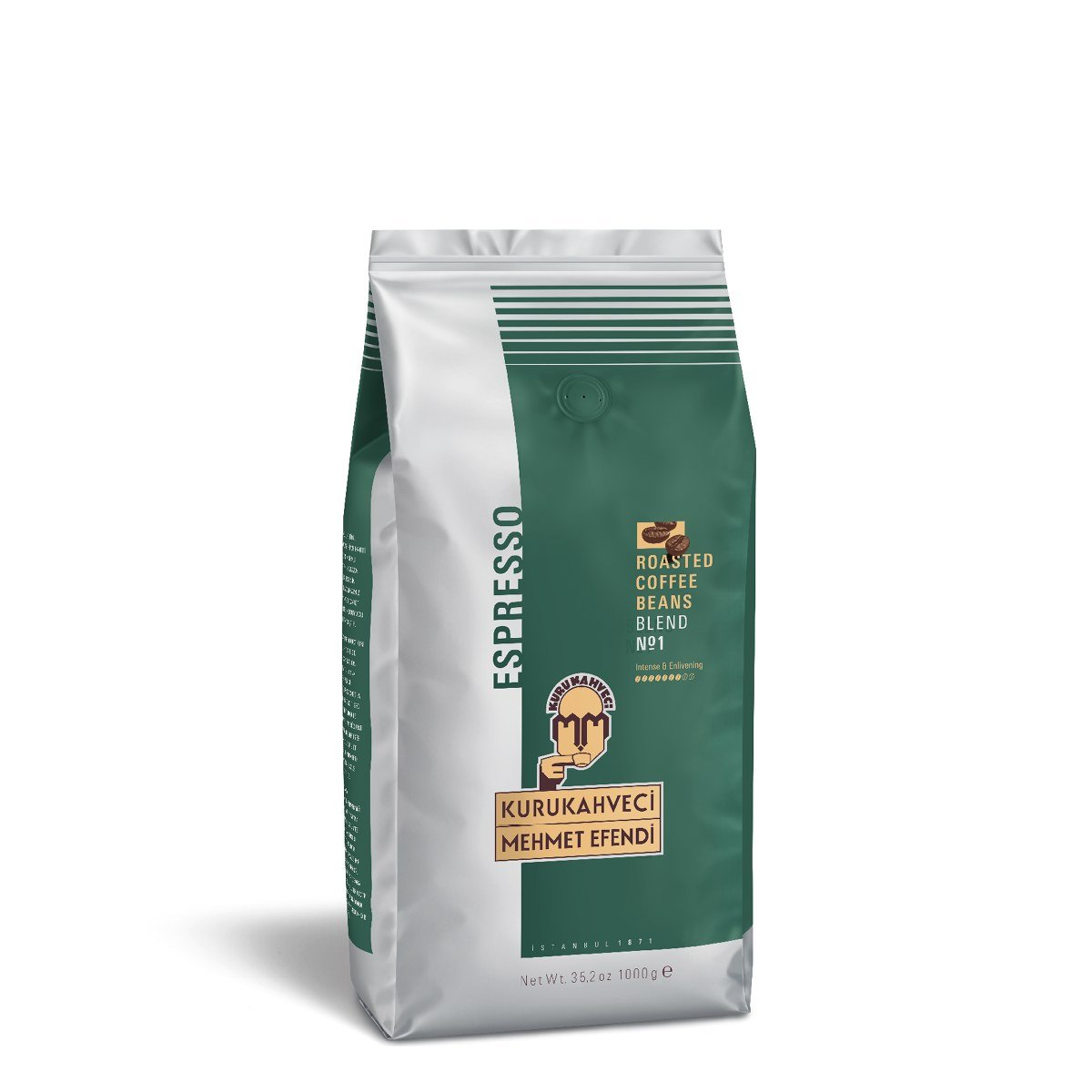 Espresso Blend No:1 Çekirdek Kahve 1000g