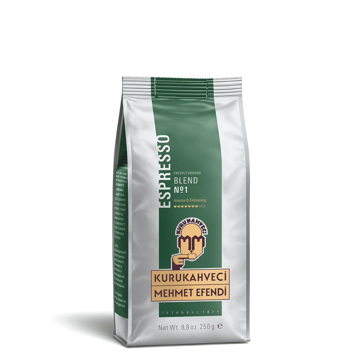 Espresso Blend No:1 Öğütülmüş Kahve 250g