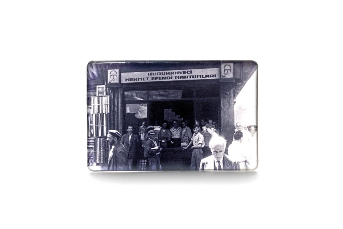 Retro Koleksiyon Magnet 'Mağaza Cepheden'