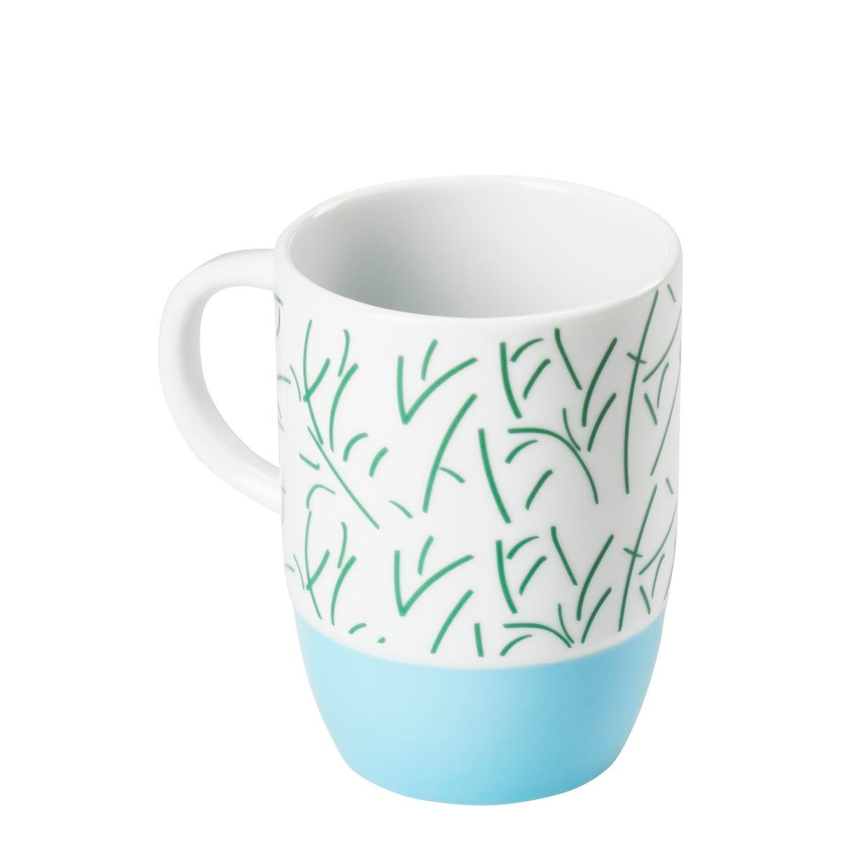 Sanat Edisyonu - Ayşe Erkmen Kahve Kupası 'Yaprak Mavi'