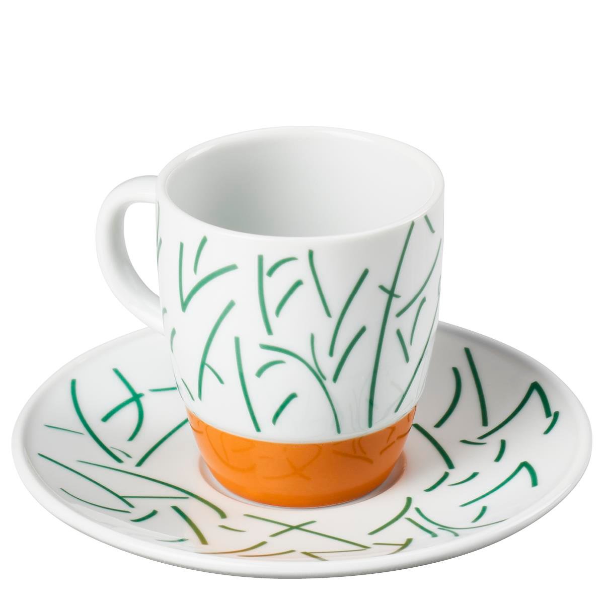 Sanat Edisyonu - Ayşe Erkmen Türk Kahvesi 2'li Seti 'Yaprak'