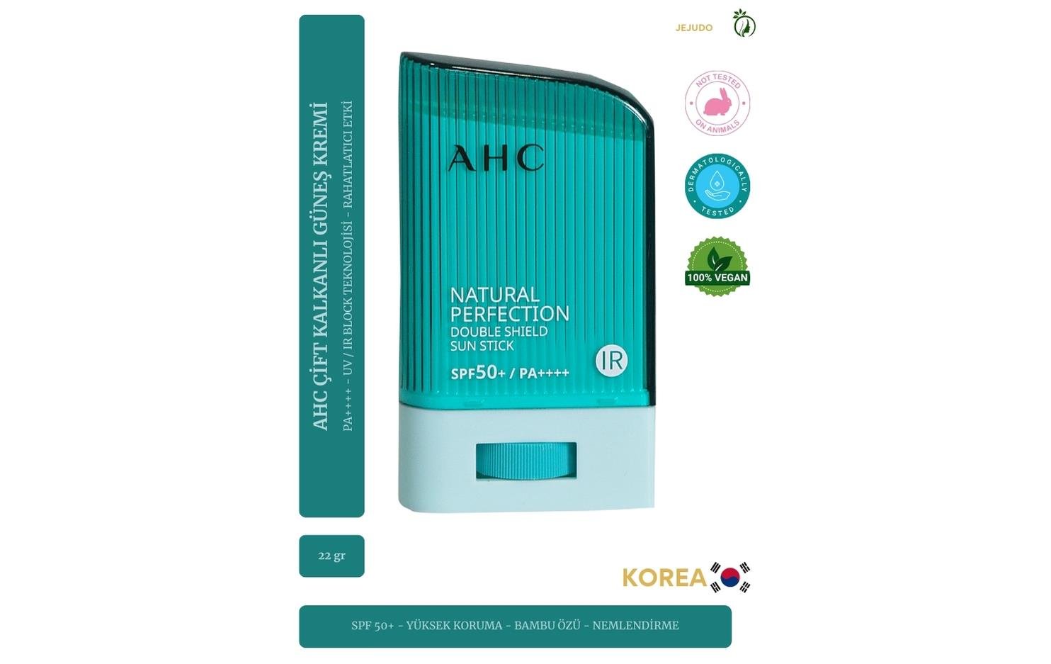 JEJUDO A.h.c. Naturel Perfection Double Shield Sun Stick-stik Güneş Kremi Spf50 Pa