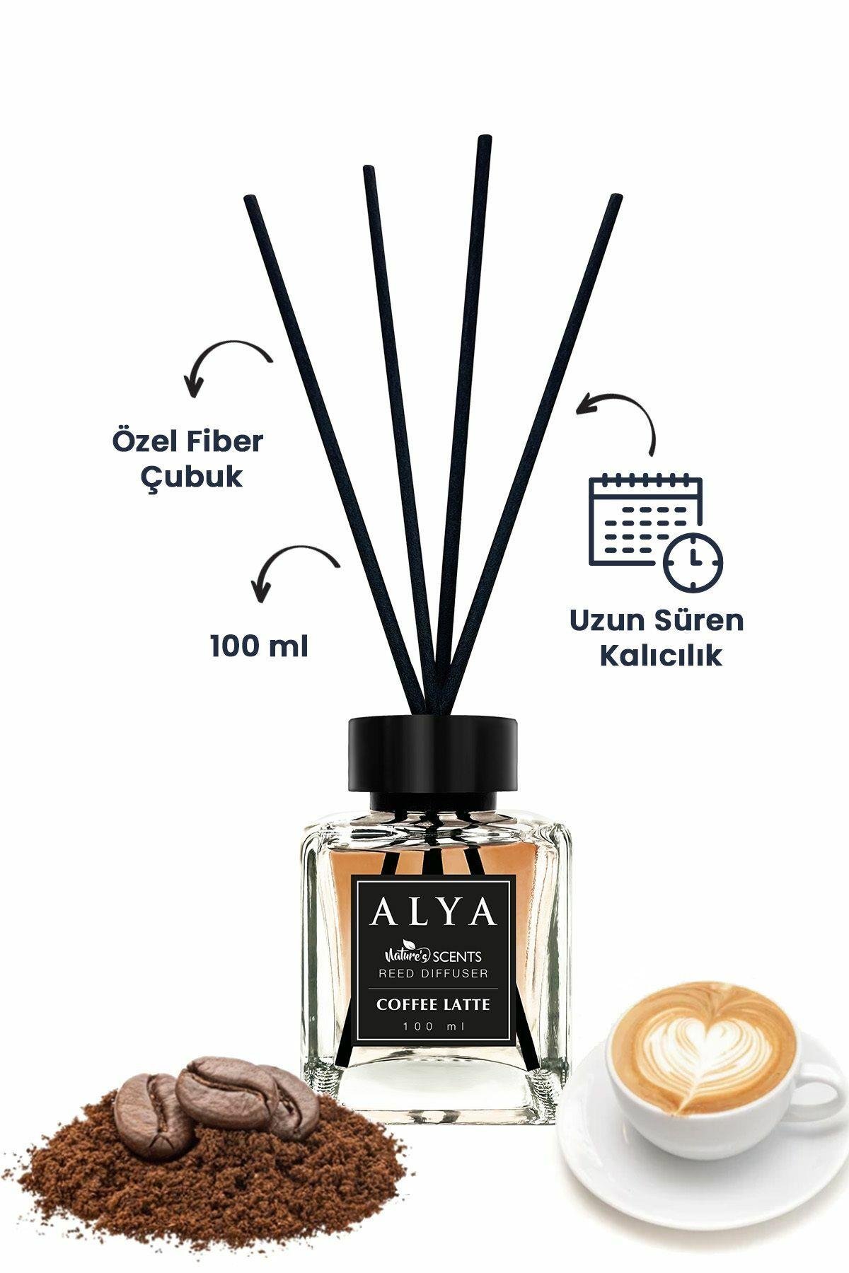 Nature's Scents Coffee Latte Bambu Çubuklu Oda Kokusu - Latte Kokusu
