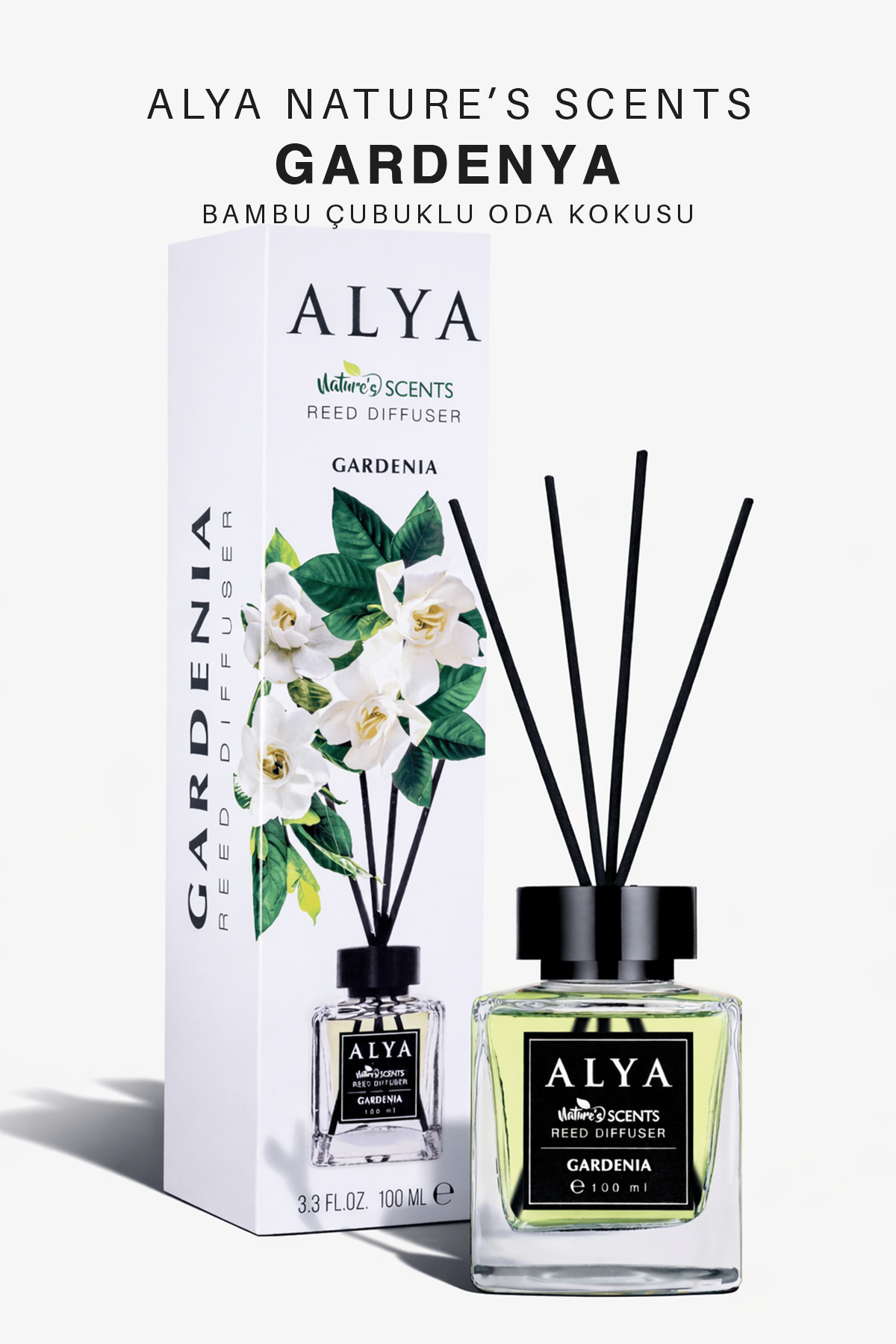 Nature's Scents Gardenia Bambu Çubuklu Oda Kokusu- Gardenya Kokusu