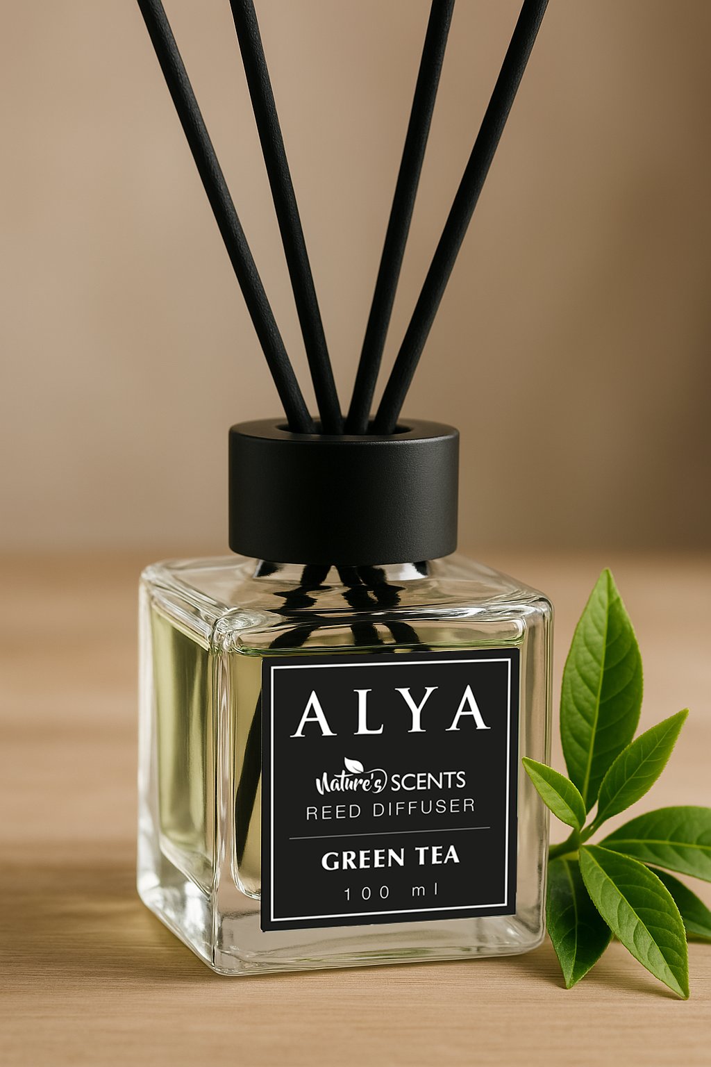 Nature's Scents Green Tea Bambu Çubuklu Oda Kokusu - Yeşilçay Kokusu