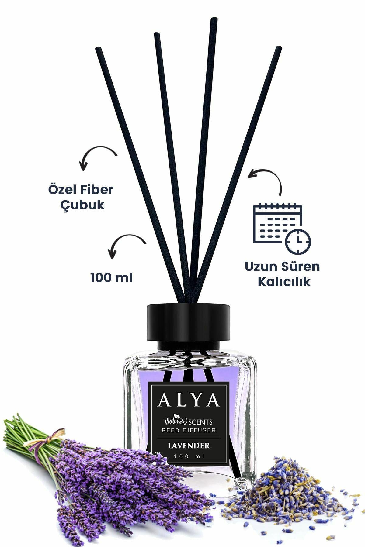Nature's Scents Lavender Bambu Çubuklu Oda Kokusu - Lavanta Kokusu