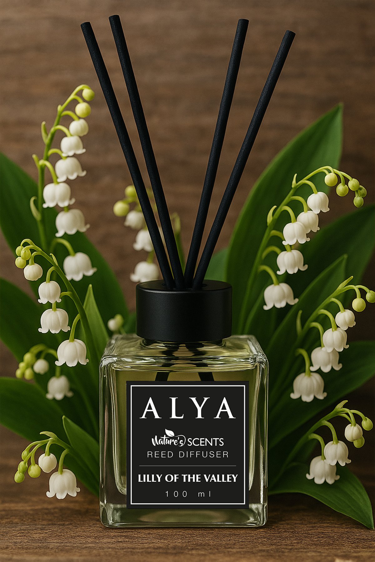 Nature's Scents Lilly Of The Valley Bambu Çubuklu Oda Kokusu - Müge Çiçeği Kokusu
