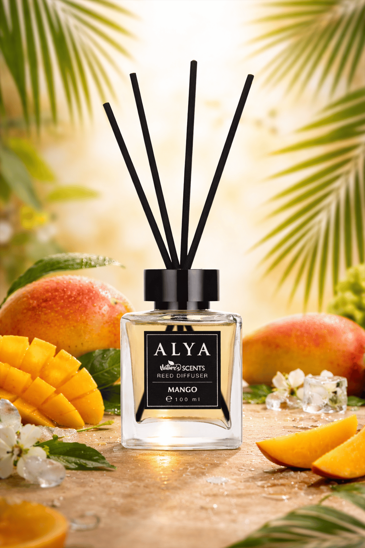Nature's Scents Mango Bambu Çubuklu Oda Kokusu- Mango Kokusu