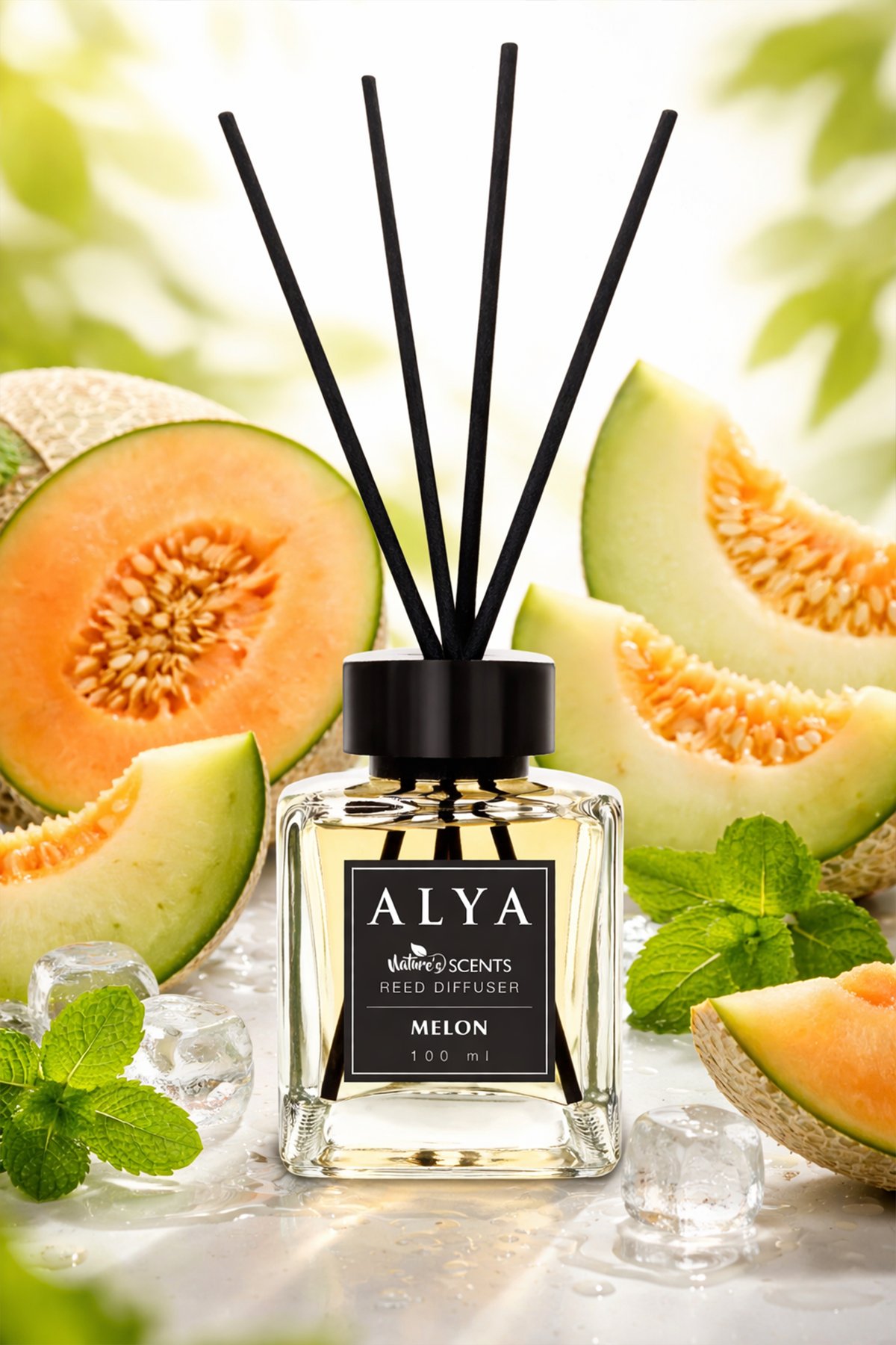Nature's Scents Melon Bambu Çubuklu Oda Kokusu- Kavun Kokusu