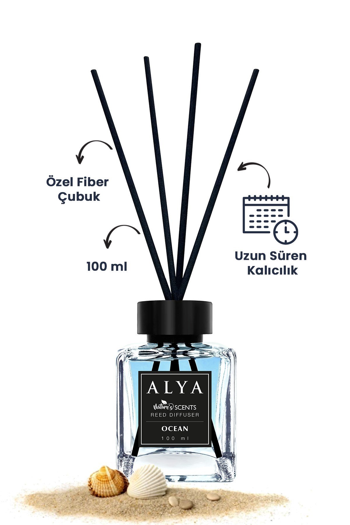 Nature's Scents Oceann Bambu Çubuklu Oda Kokusu