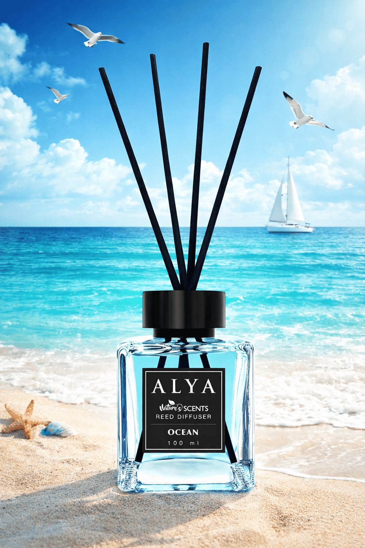 Nature's Scents Oceann Bambu Çubuklu Oda Kokusu