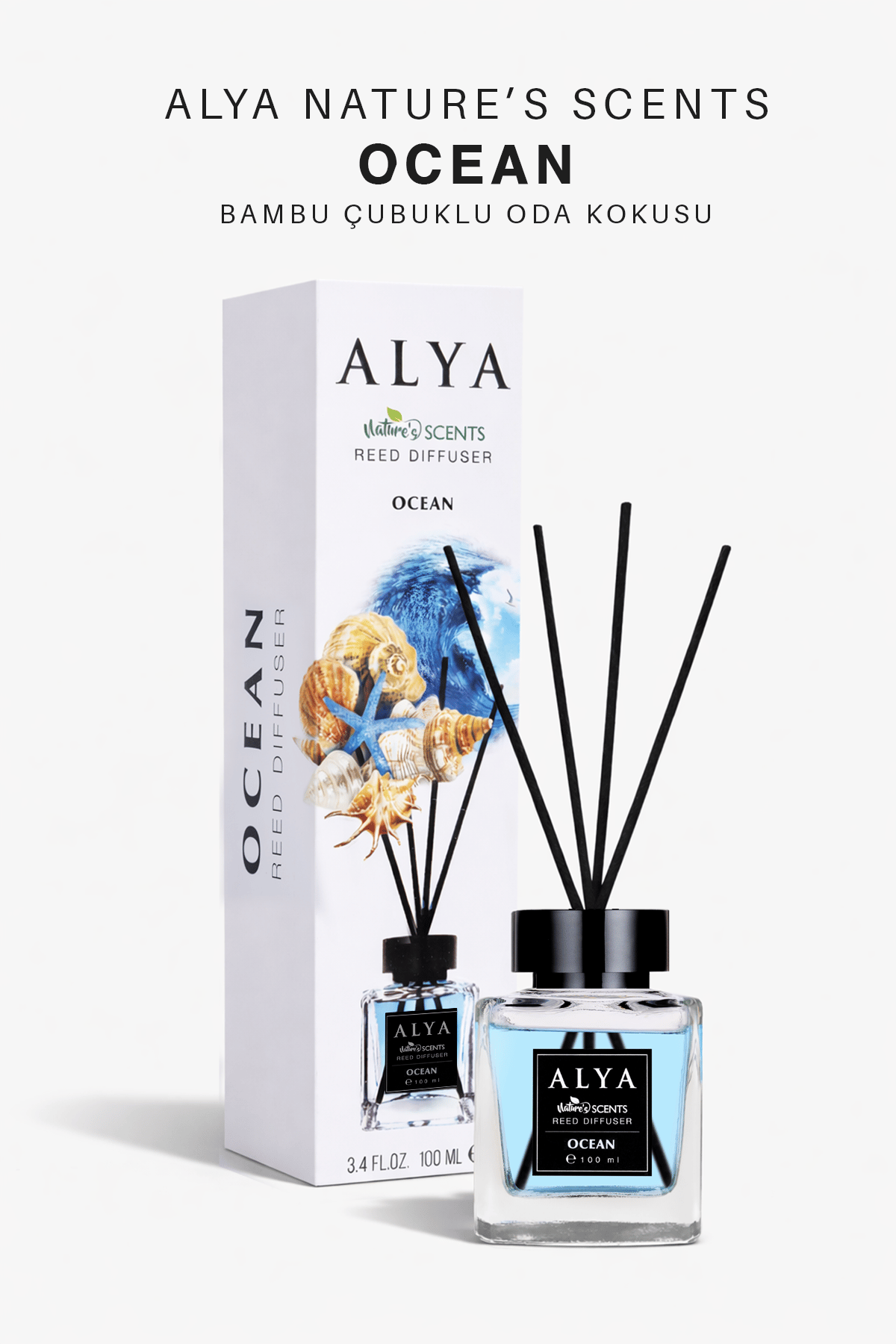 Nature's Scents Oceann Bambu Çubuklu Oda Kokusu