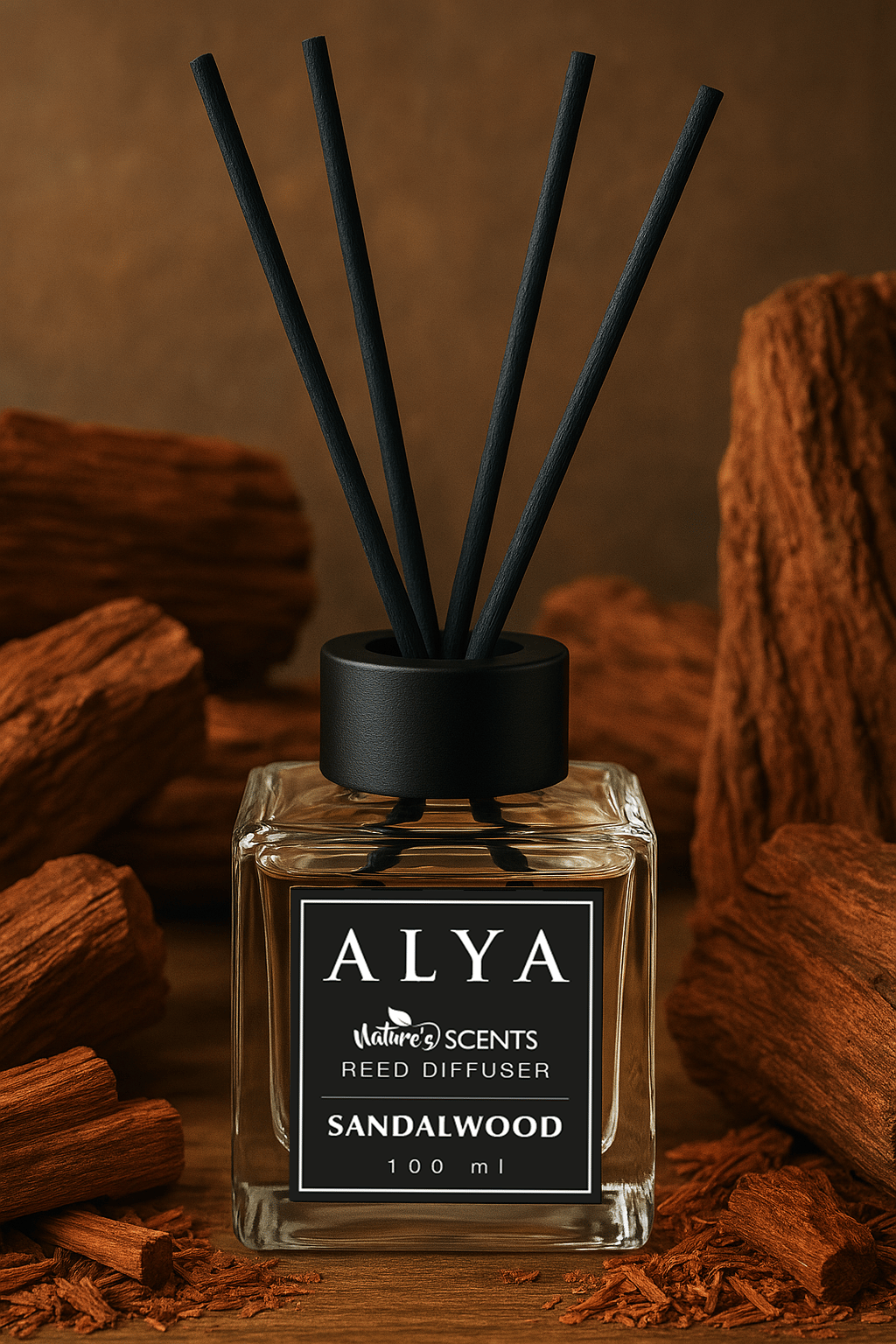 Nature's Scents Sandalwood Bambu Çubuklu Oda Kokusu - Sandal Ağacı Kokusu