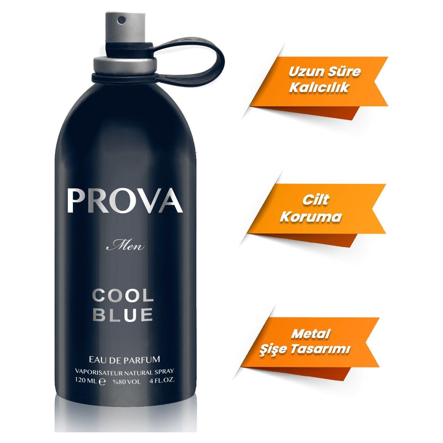 Prova Cool Blue EDP Erkek Parfüm 120 ml
