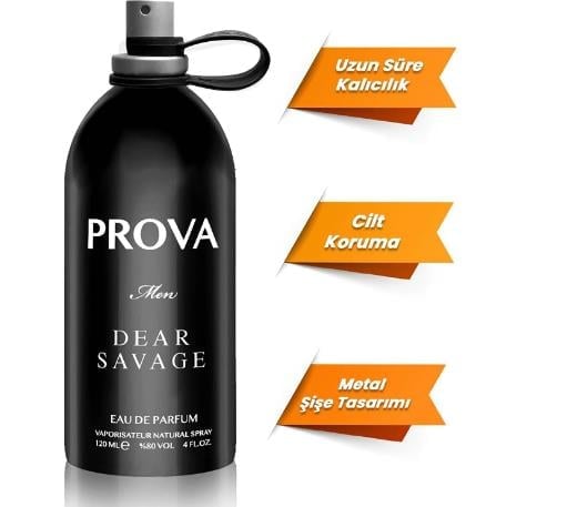 Prova Dear Savage EDP Erkek Parfüm 120 ml