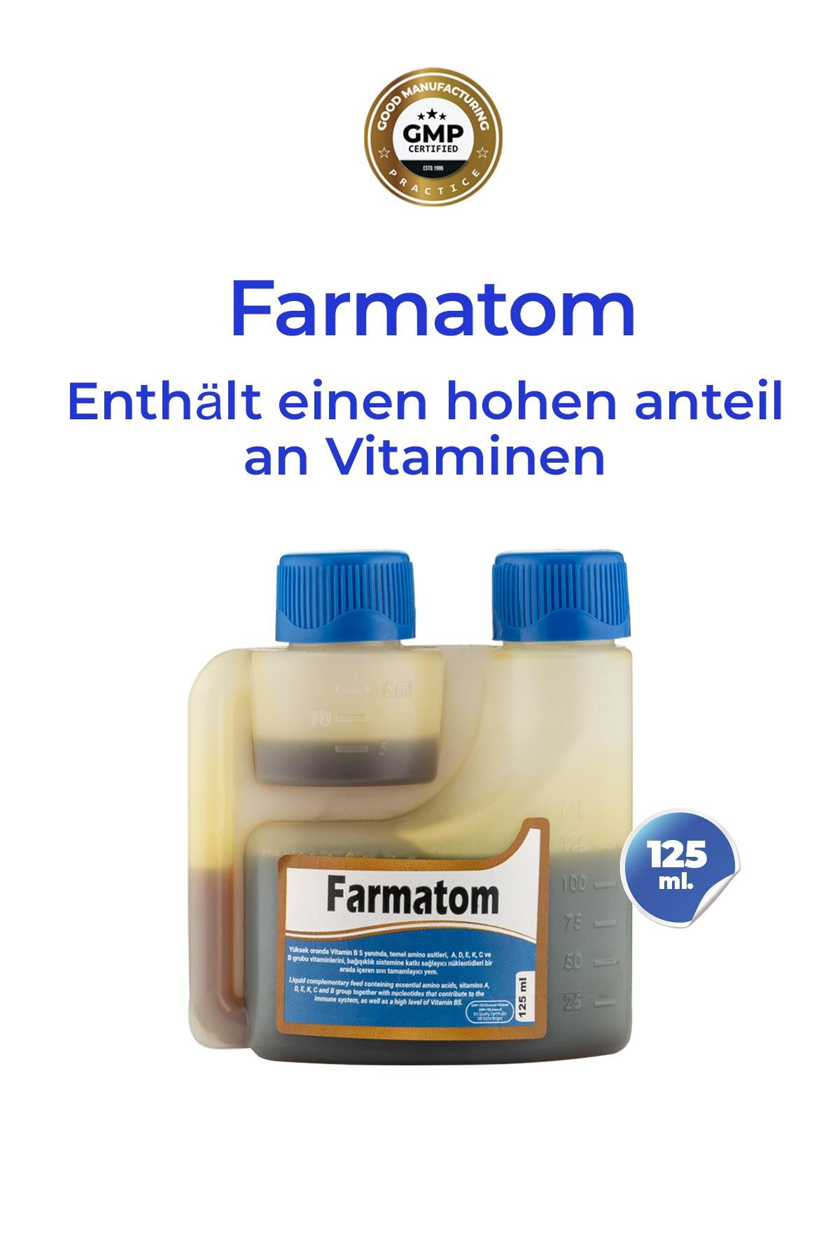 3 Geflügel Set 125ml Neftor Wheeze - Alfamin Diarrhoe - Farmatom Vitamin