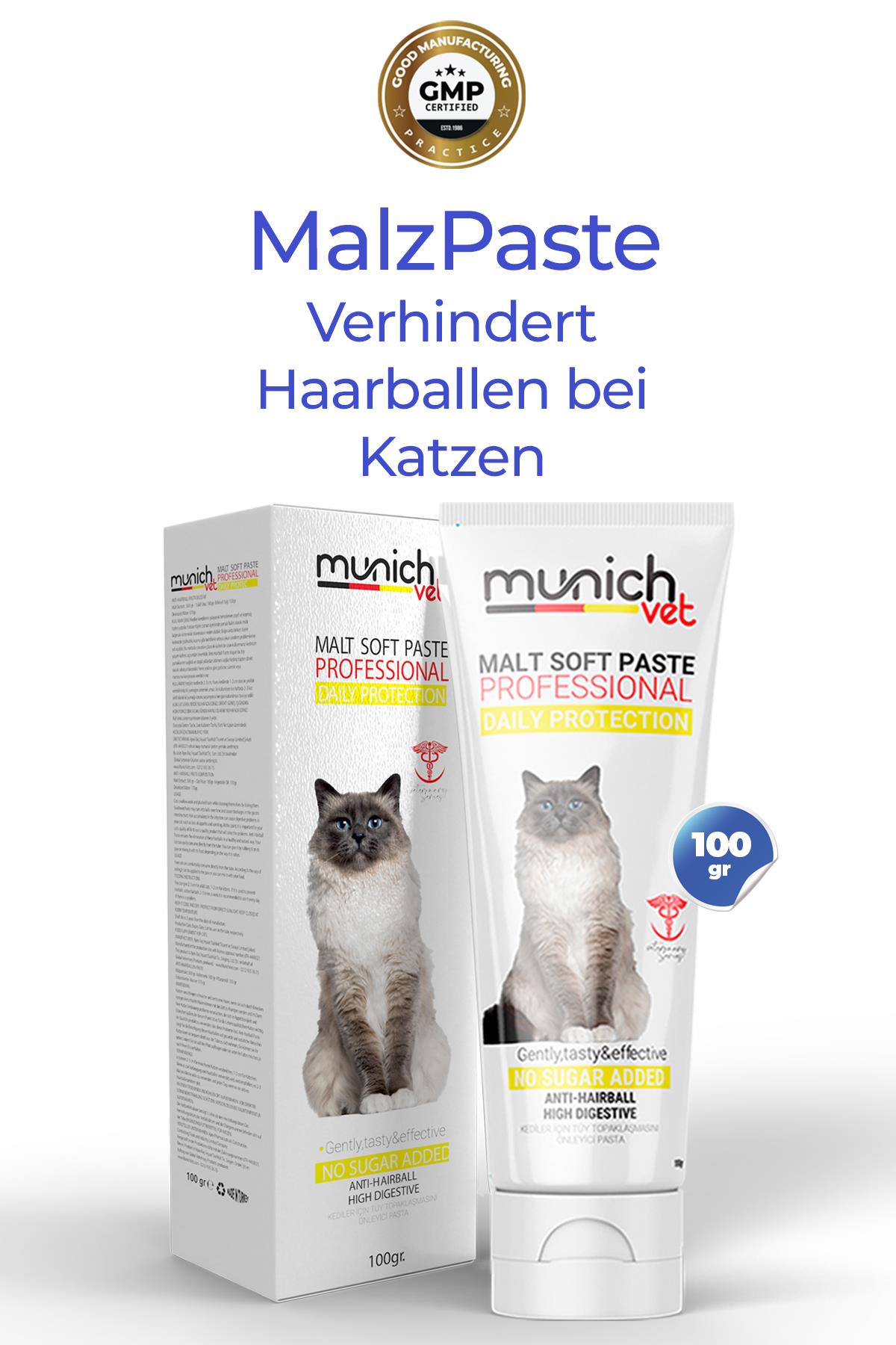 Katzenset mit 3 Biotin-Plus-Tropfen Multi-Vitamin-Malzpaste