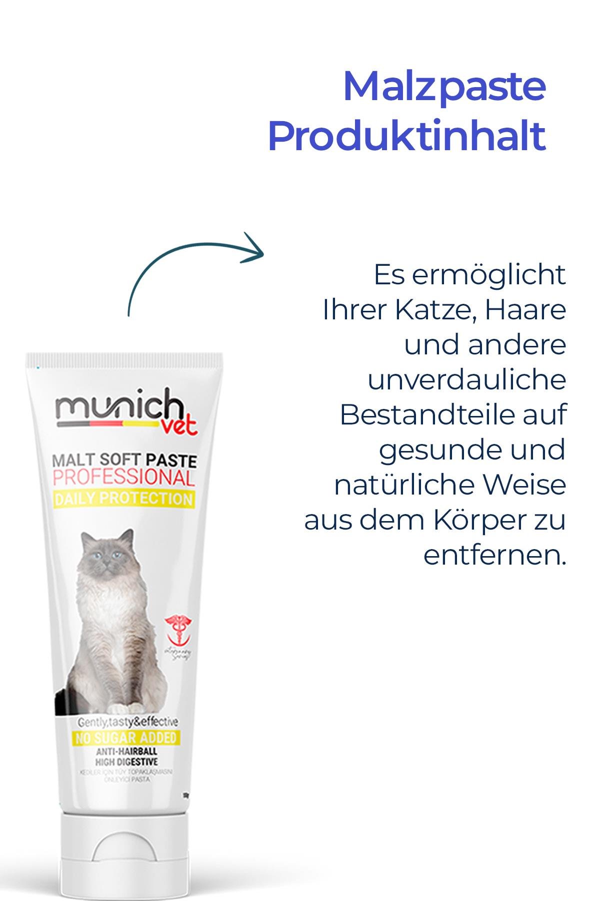 Katzenset mit 3 Biotin-Plus-Tropfen Multi-Vitamin-Malzpaste