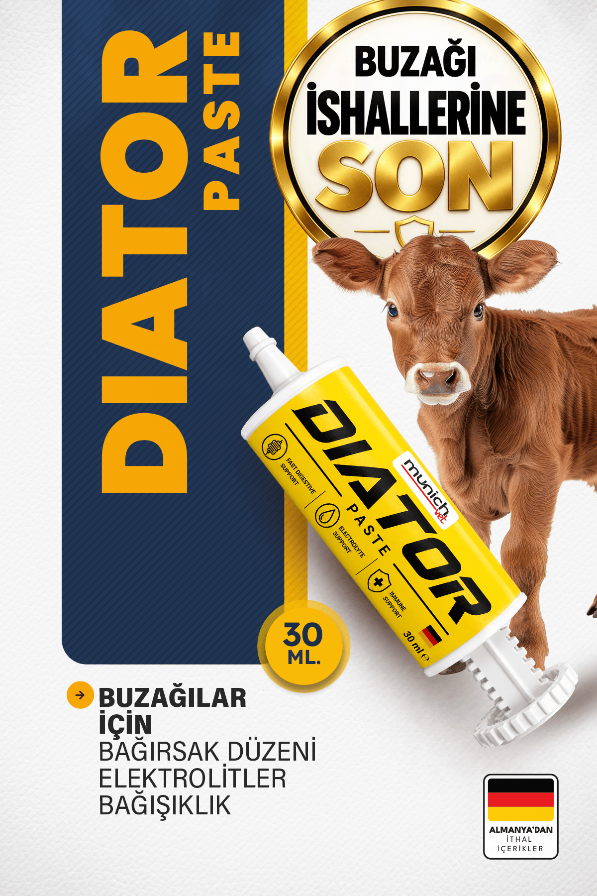 Munich Vet Diator Buzağı İshal Ürünü