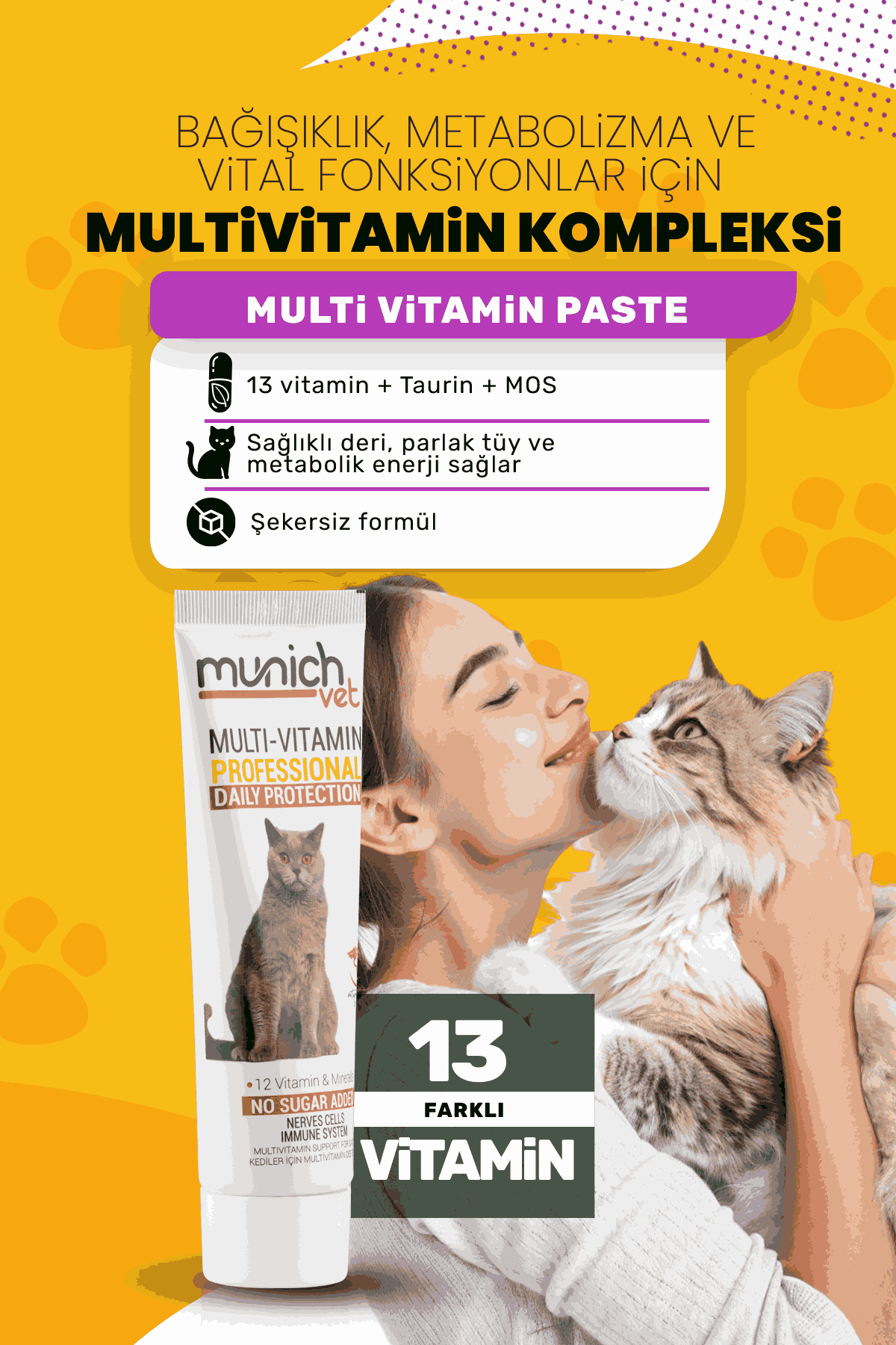 Munich Vet Multi vitamin paste  Macun 100 gr