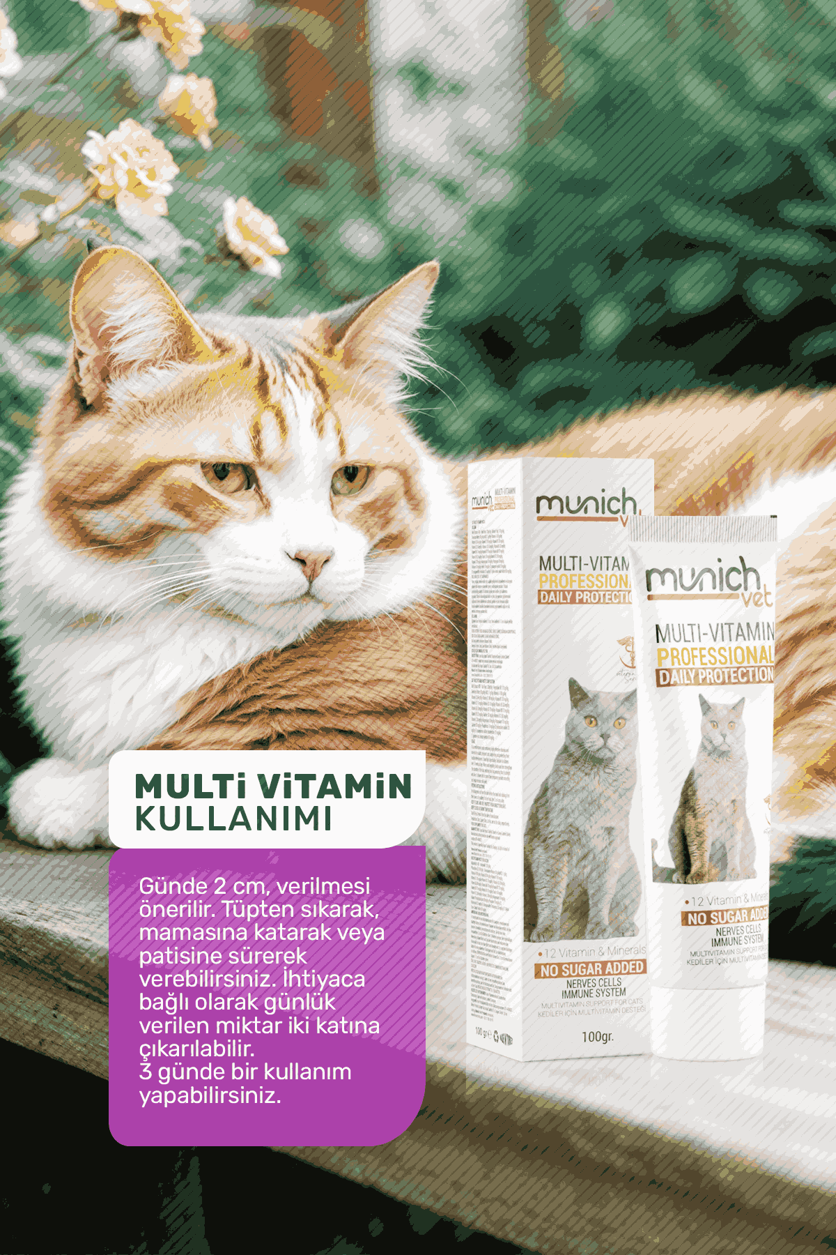 Munich Vet Multi vitamin paste  Macun 100 gr