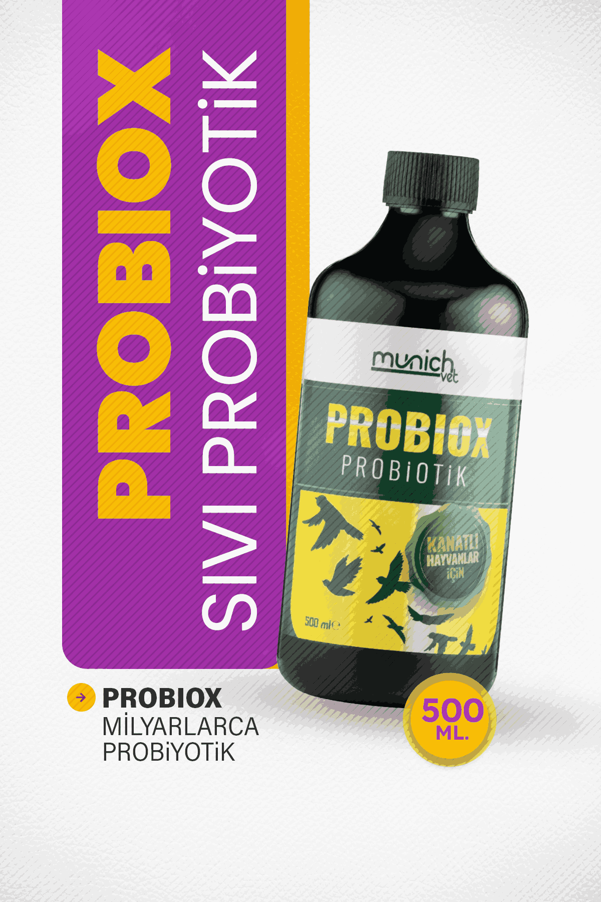Munich Vet Probiox Sıvı Probiyotik 500 ml