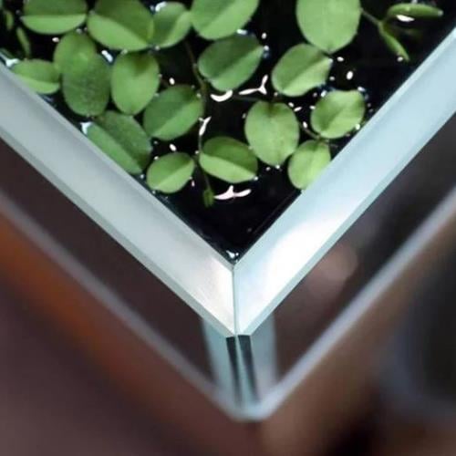 Creaqua 100x50x45Cm 45 Derece Açılı Ultra Clear  Cam Akvaryum