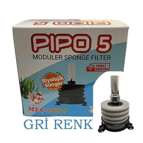 Meç Pipo 5 Sünger Filtre