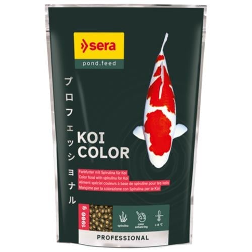 Sera Koi Color Prof. Spirulinalı Renk Yemi 1 Kg