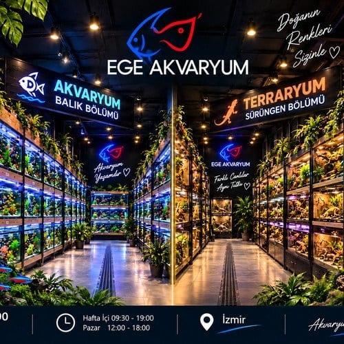 Sky Blue Lepistes 1 Erkek 1 Dişi