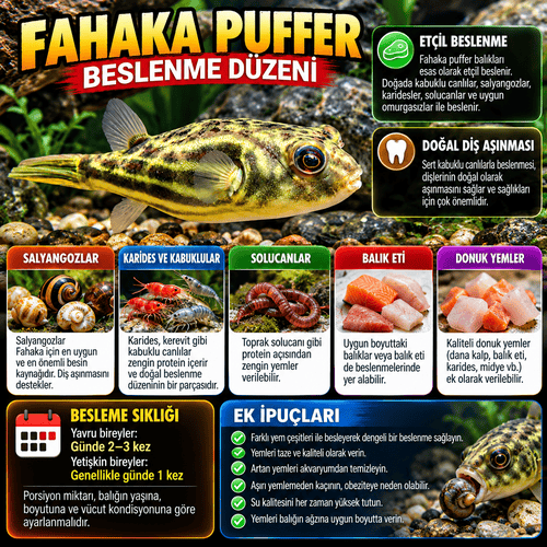 Tetraodon Fahaka Puffer 8-10 Cm