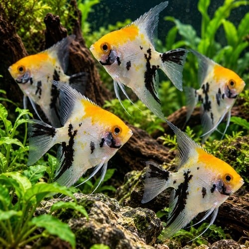 Tricolor Melek 4 cm
