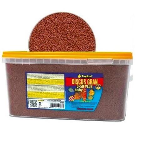 Tropical Discus Gran D 50 Plus Baby 100 gr (Kovadan Bölme)