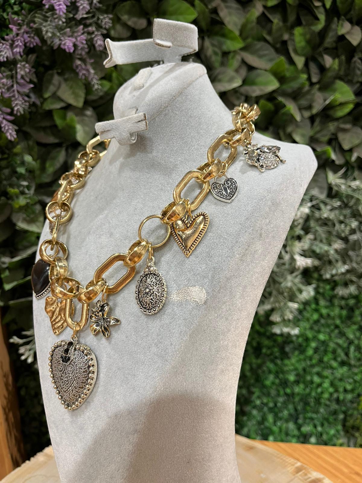 CHARM TASARIM KOLYE 