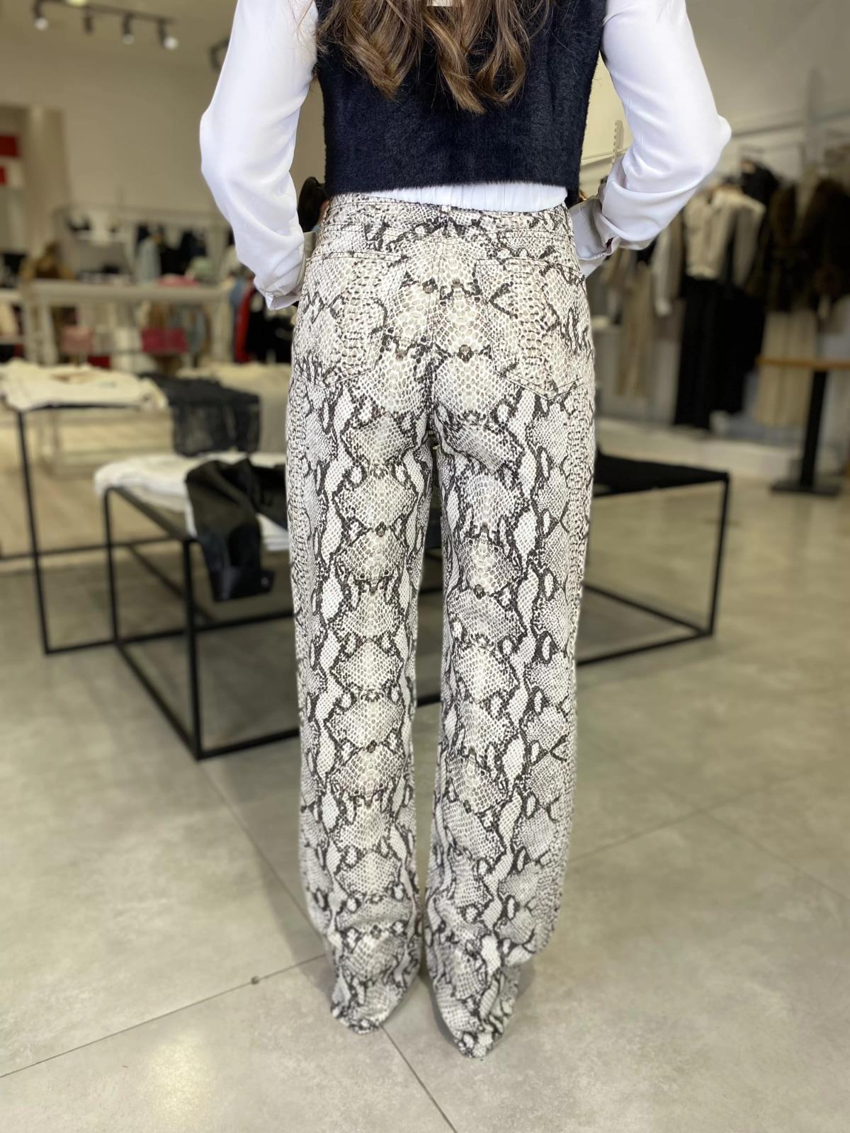 YILAN DESEN TASARIM PANTOLON