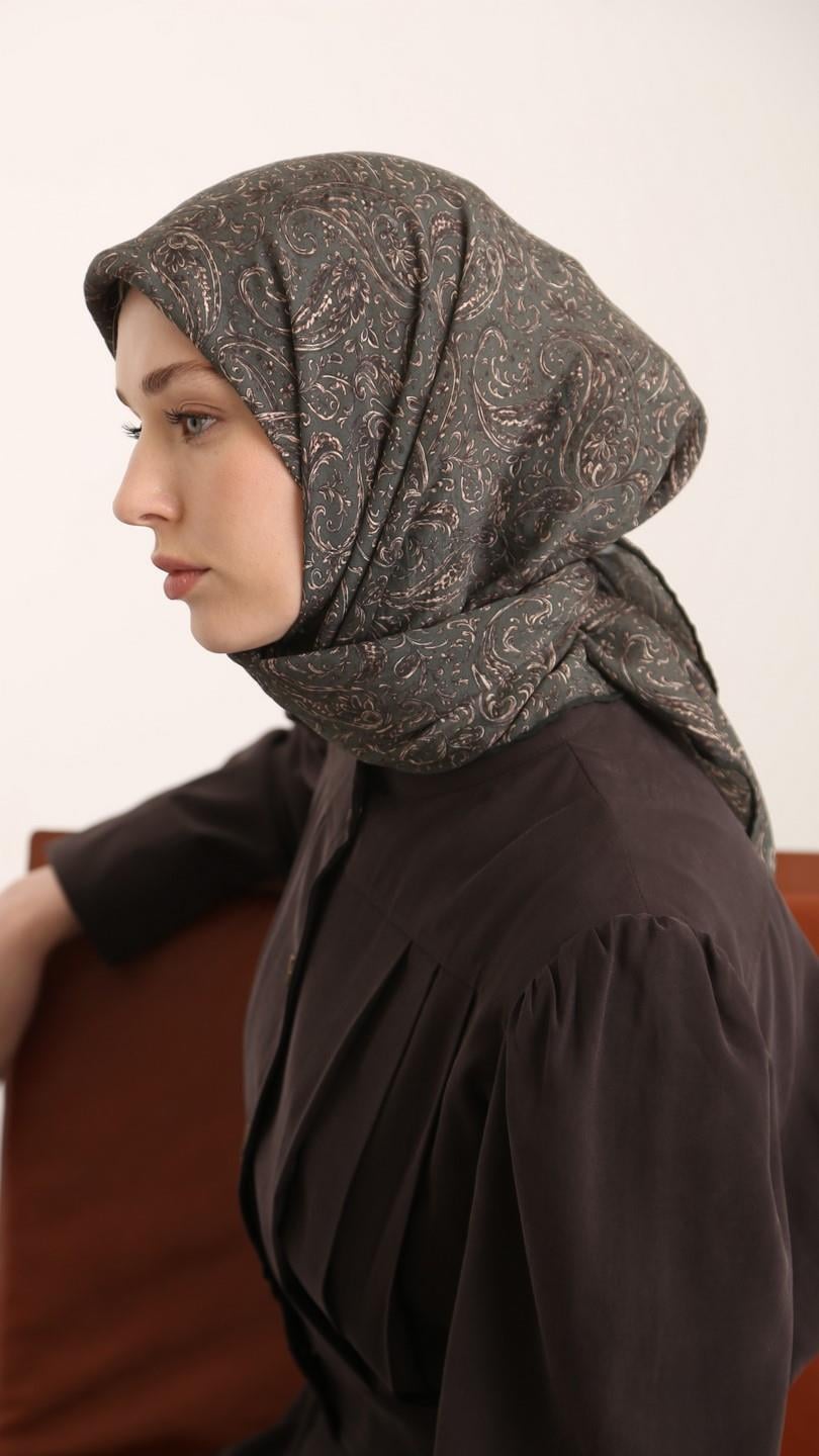 ARİA DESEN EŞARP YEŞİL