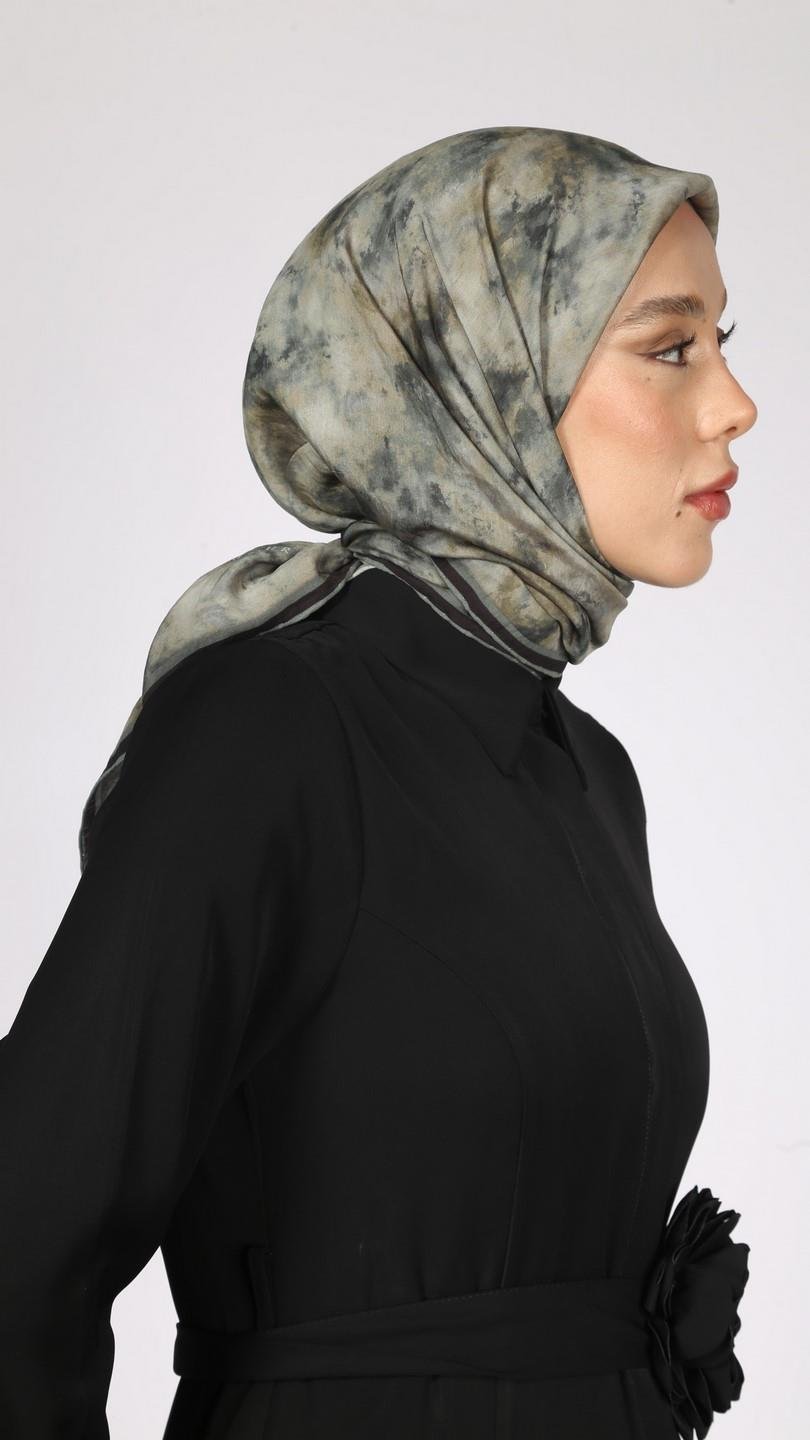 BATİK DESEN EŞARP YEŞİL