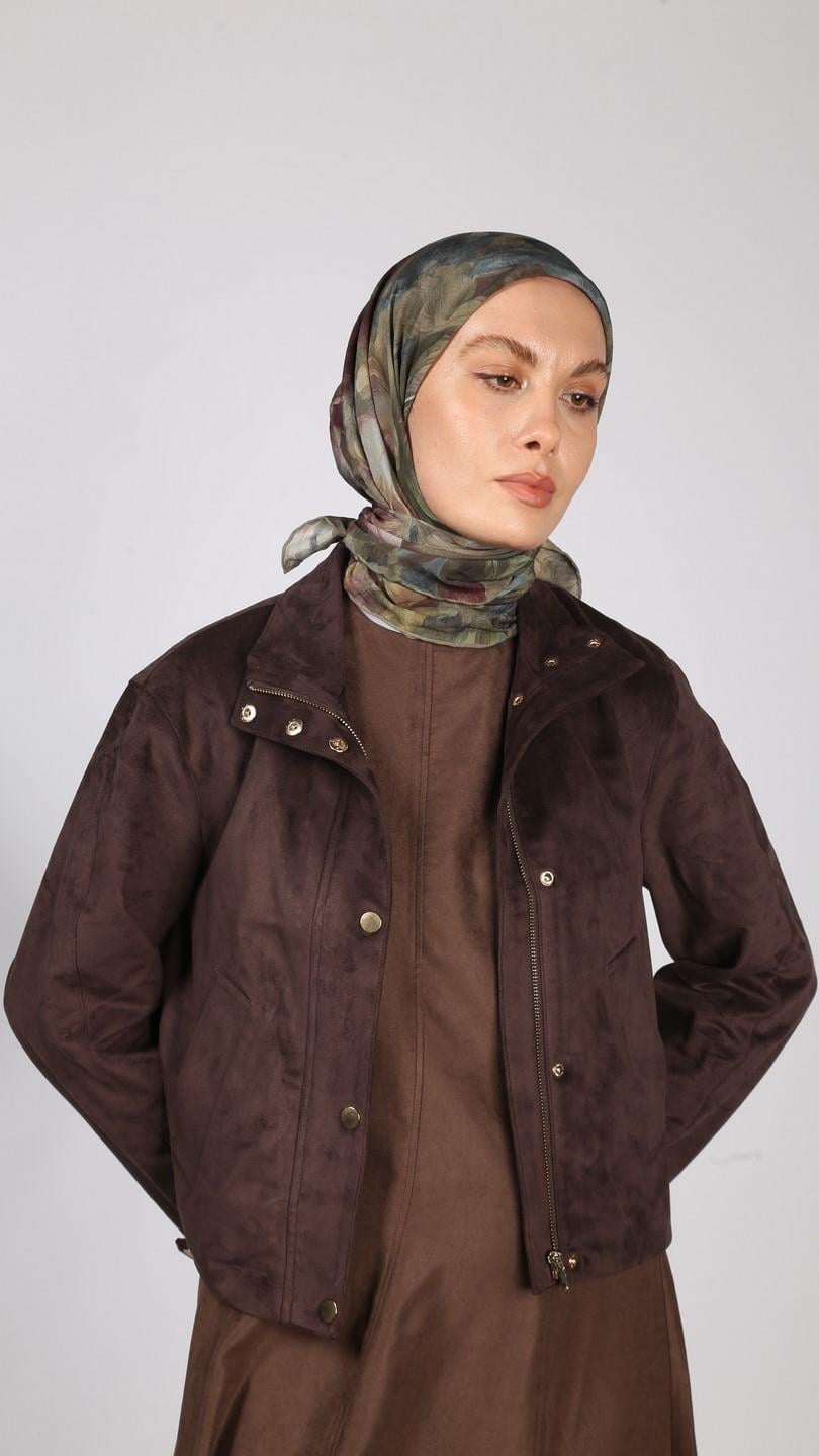 BLOOM DESEN EŞARP YEŞİL