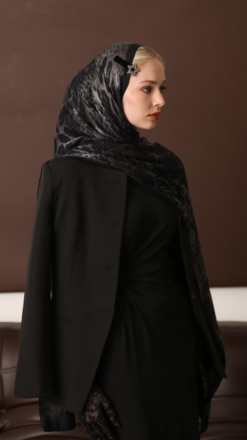 DARK LEOPARD ŞAL SİYAH