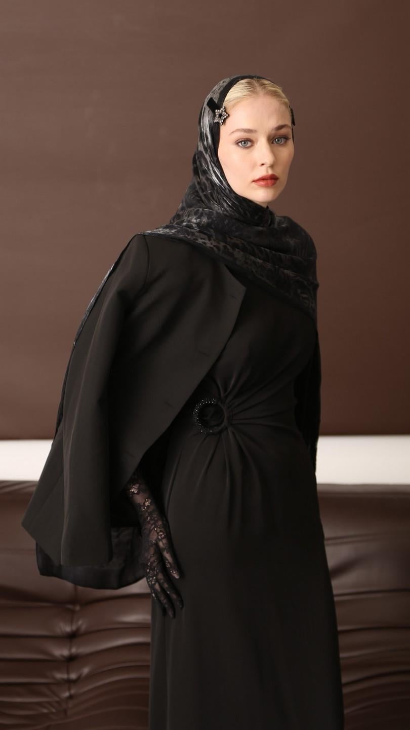 DARK LEOPARD ŞAL SİYAH