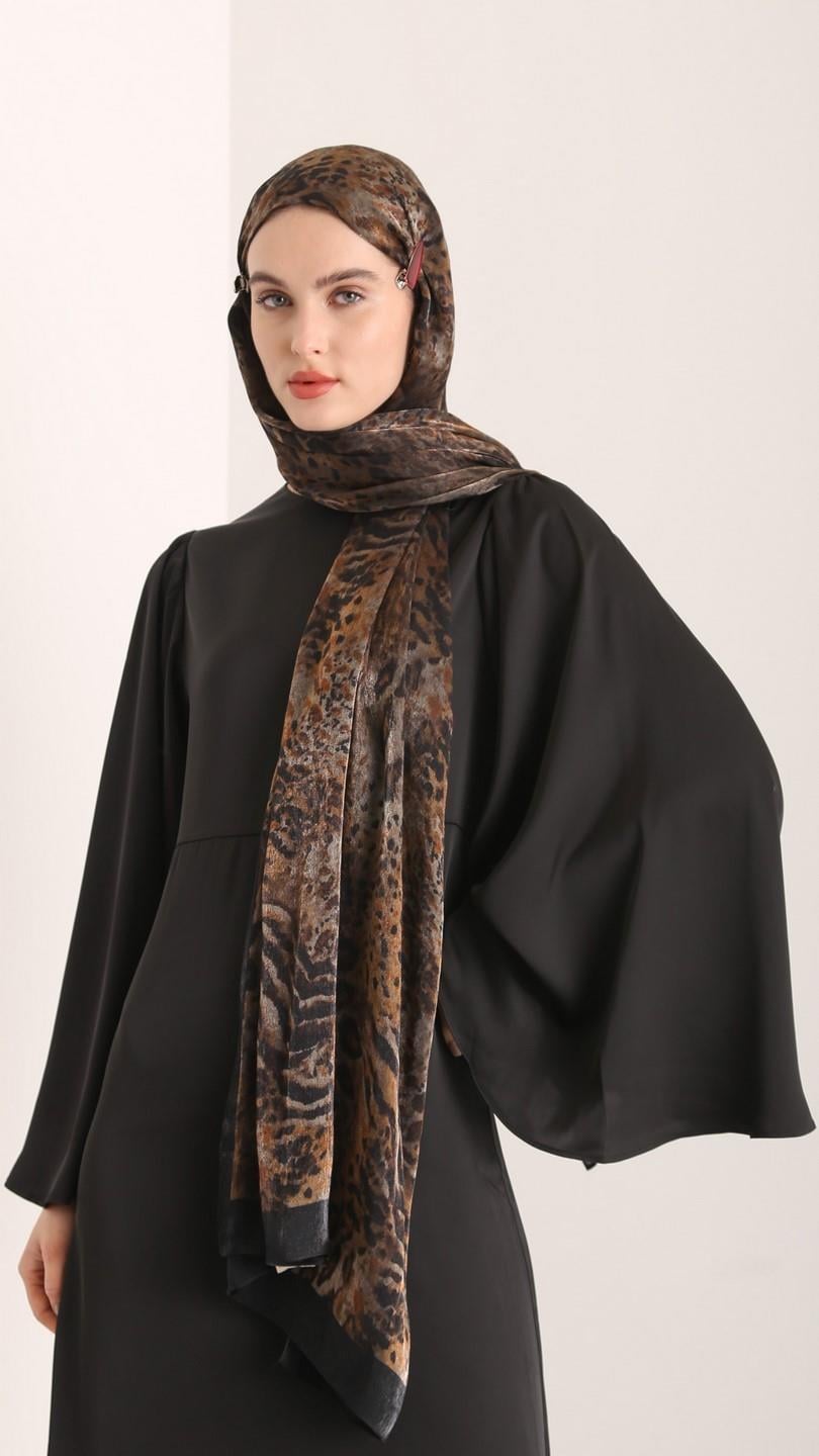 DARK LEOPARD ŞAL SİYAH TABA
