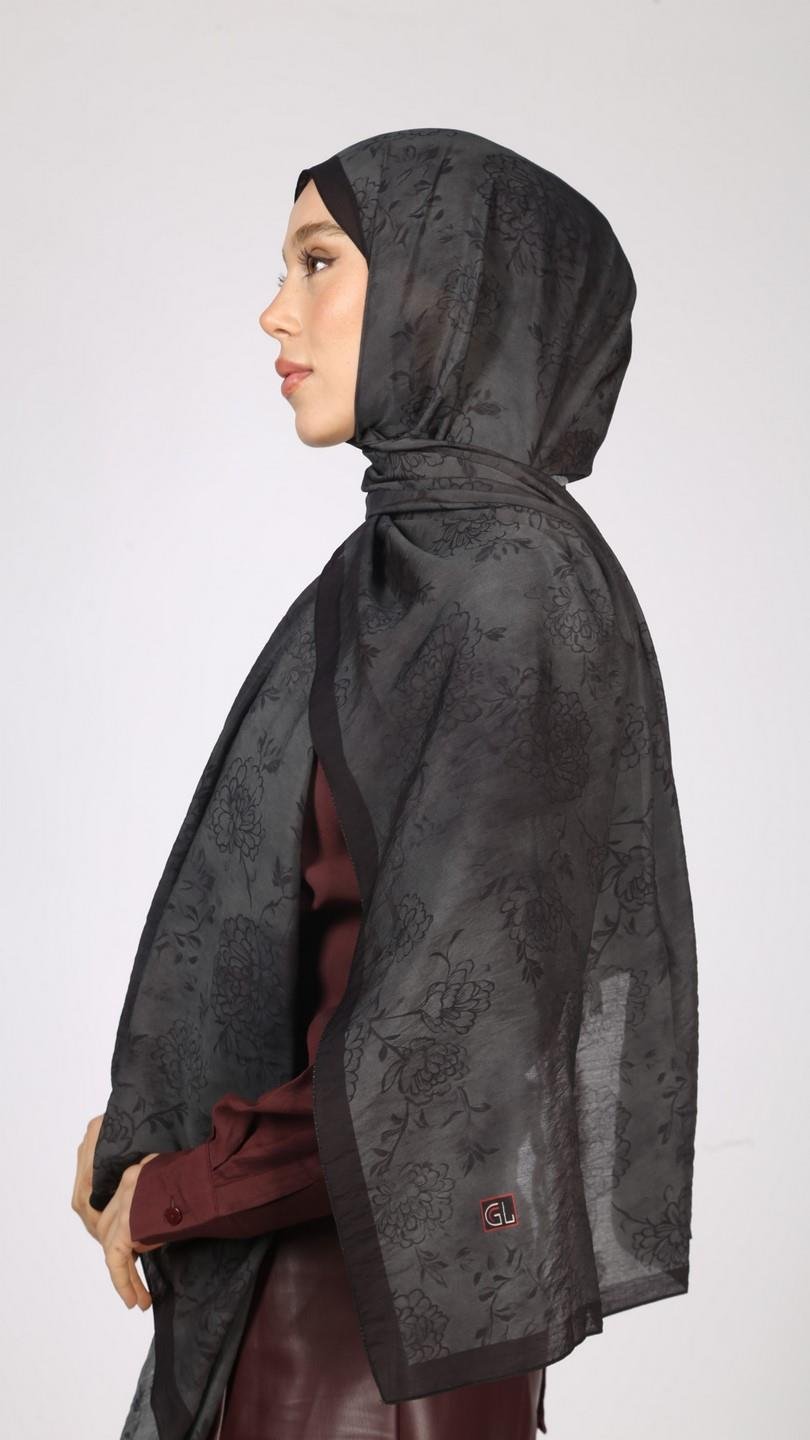ELENA DESEN ŞAL SİYAH