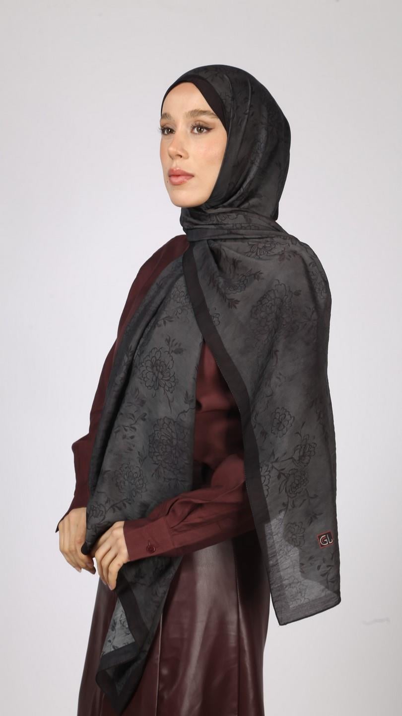 ELENA DESEN ŞAL SİYAH
