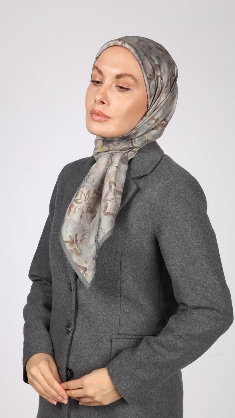 GRACE DESEN EŞARP GRİ