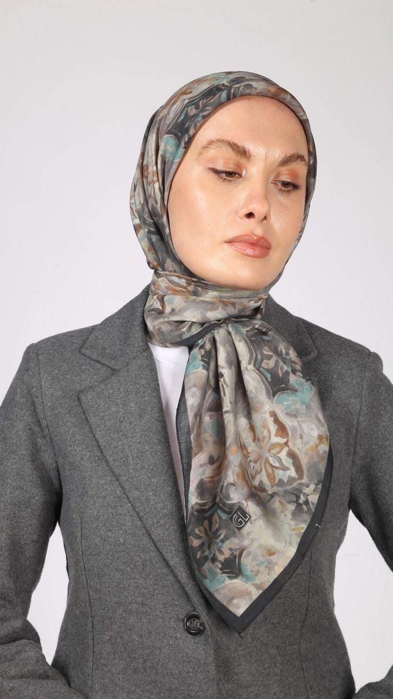GRACE DESEN EŞARP SİYAH