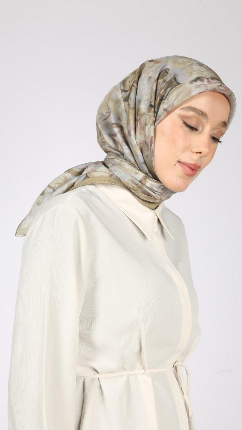 GRACE DESEN EŞARP YEŞİL