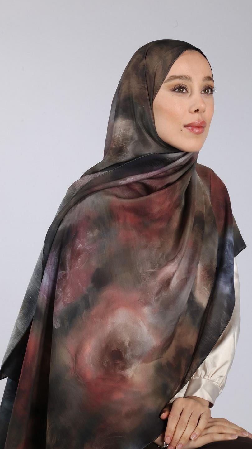 HARMONY DESEN ŞAL SİYAH