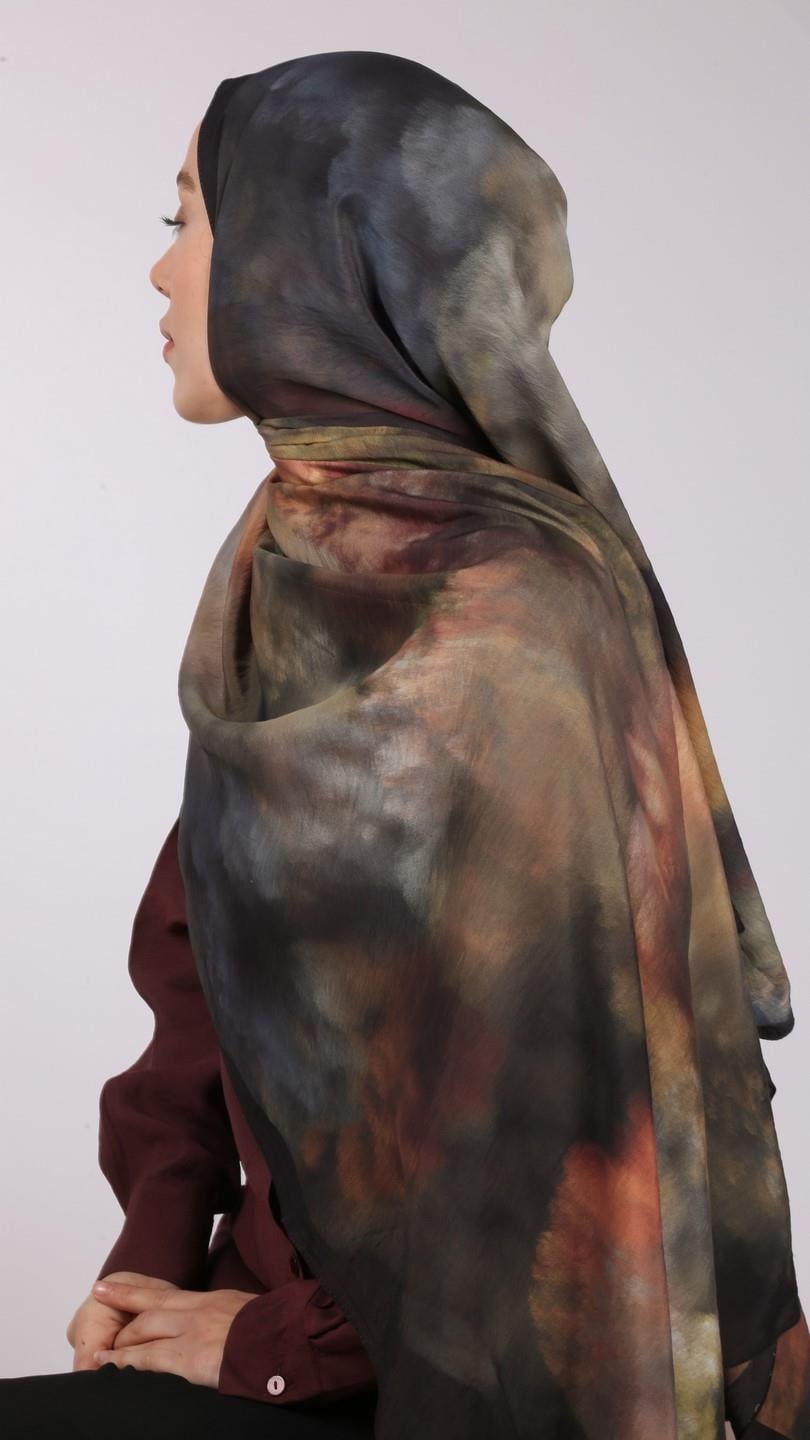 HARMONY DESEN ŞAL SİYAH